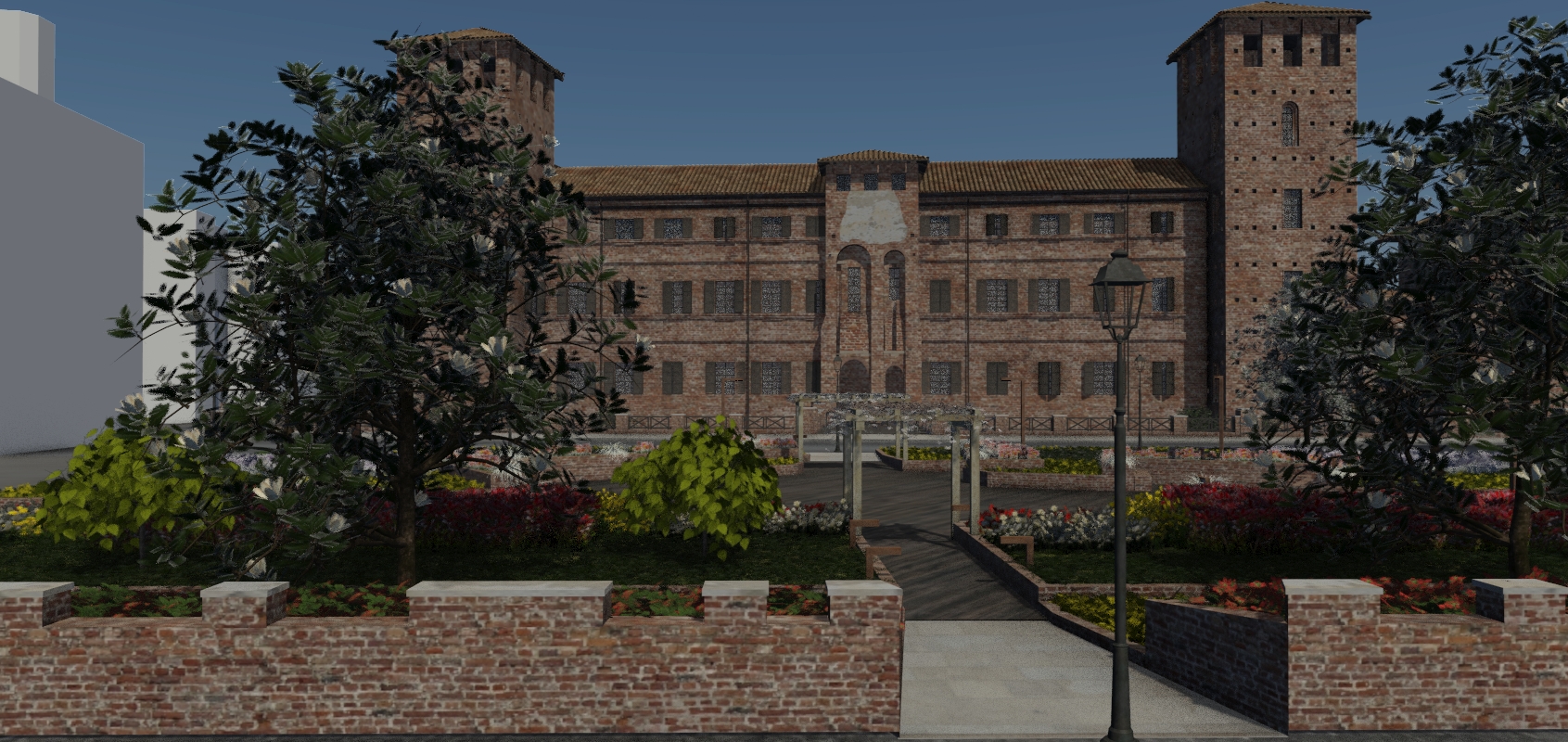 Permalink to: Vercelli – Castello – Simulazione diurna