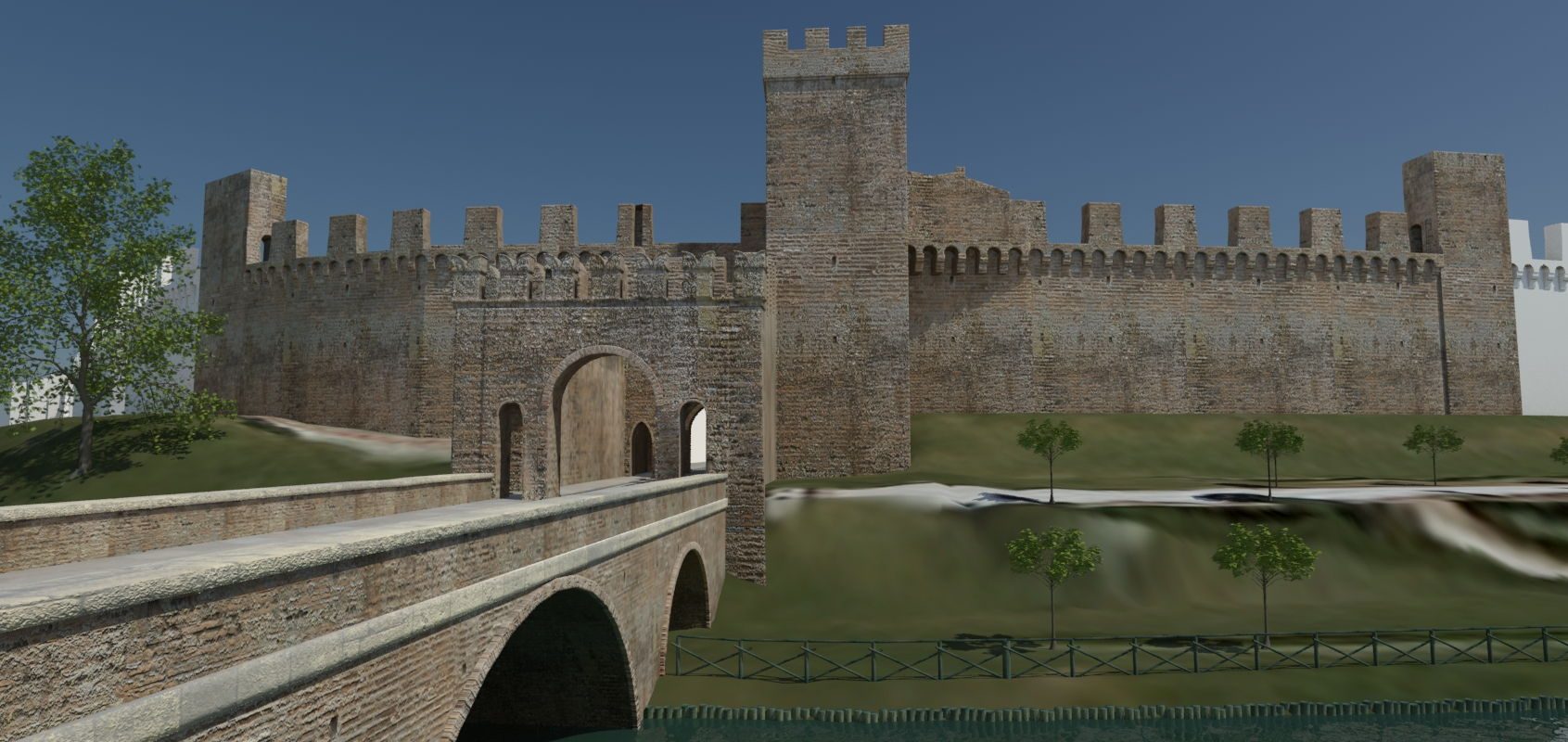Permalink to: Cittadella – Le Mura – simulazione diurna
